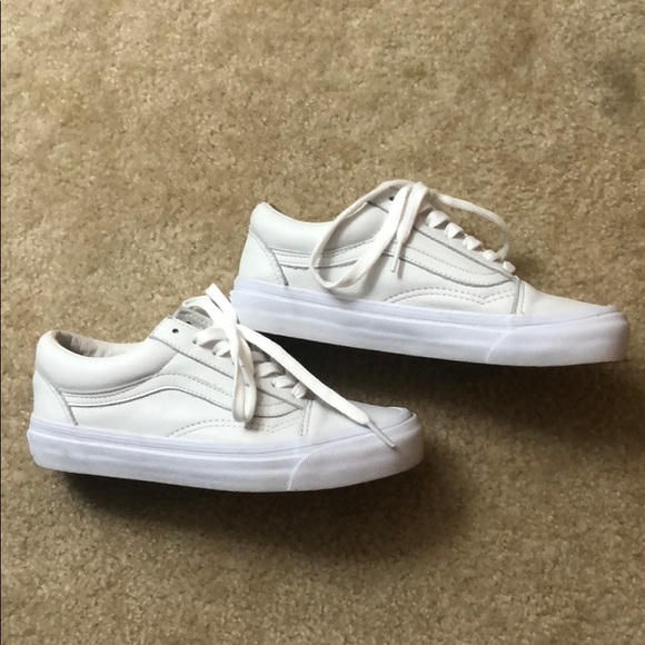 Van's Leather OG Old Skool LX in White - Picture 3 of 5